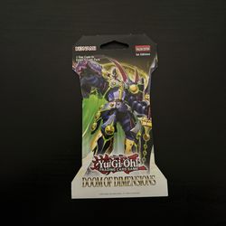 New Yu-Gi-Oh Doom of Dimensions Sleeved 9 Card Pack