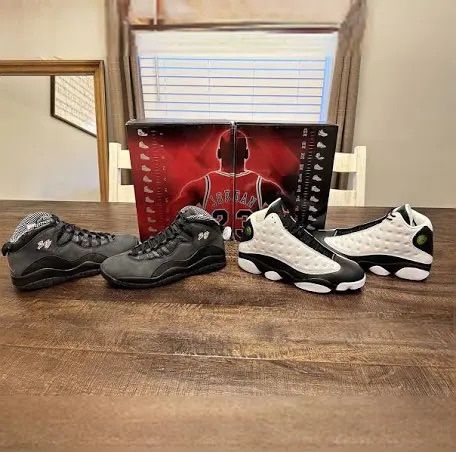 Jordan 10/13 collection Pack - size 13 Shadow 10 and Space Jam 13