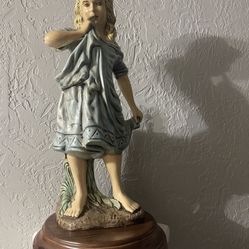 Antique Figure Statue Ceramic 17”inch Tall 