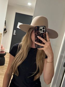 Gigi Pip Monroe Rancher Wool Fedora - Blush/Beige - XS (55cm)