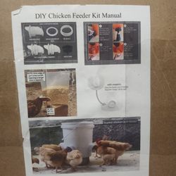 DIY Chicken Feeder Kit