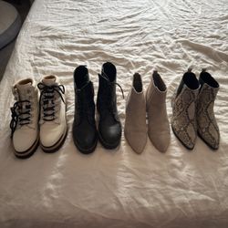 Size 8.5 Booties Lot 