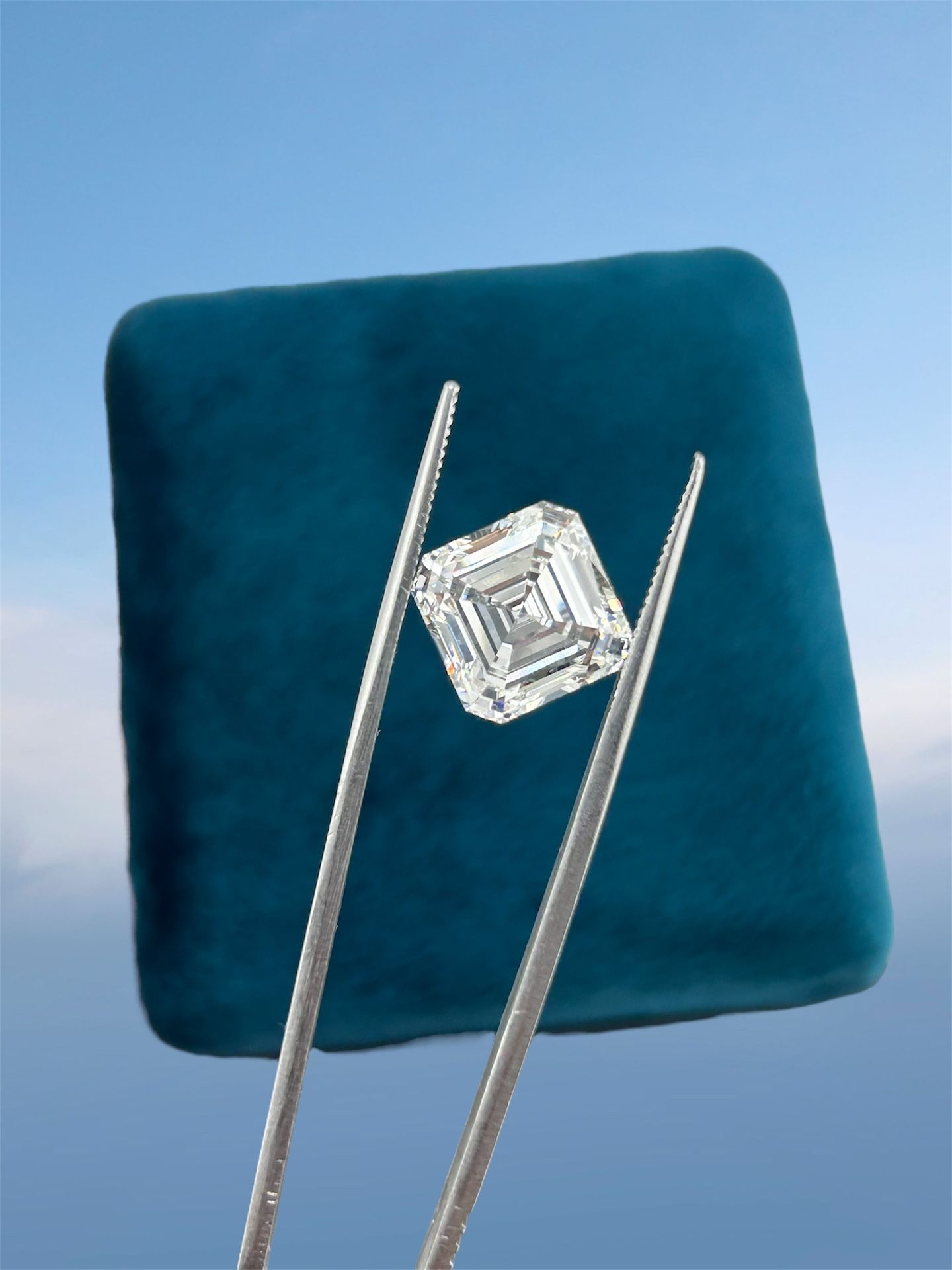 Square Emerald Shape Certified Diamond 