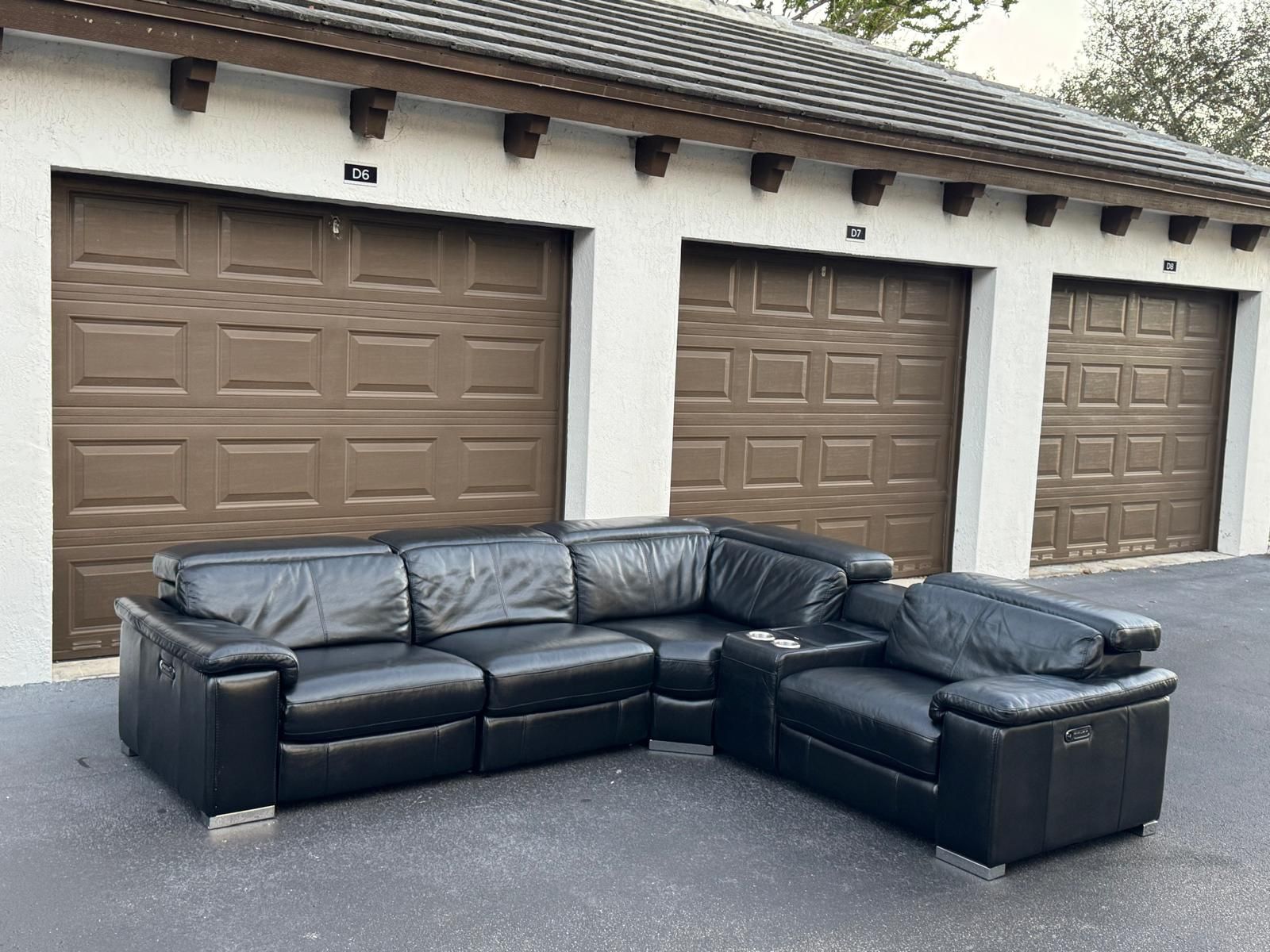 🛋️Sectional Sofa/Couch - Black - Recliners - Delivery Available 🚛