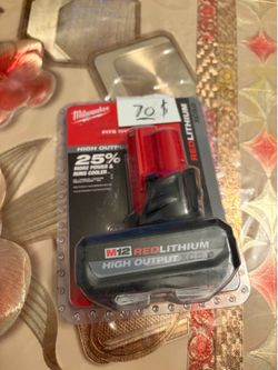 Milwaukee Red Lithium