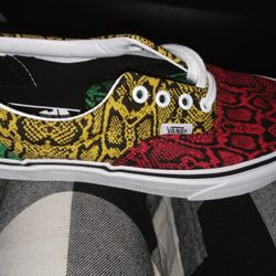Red Green Yellow vans