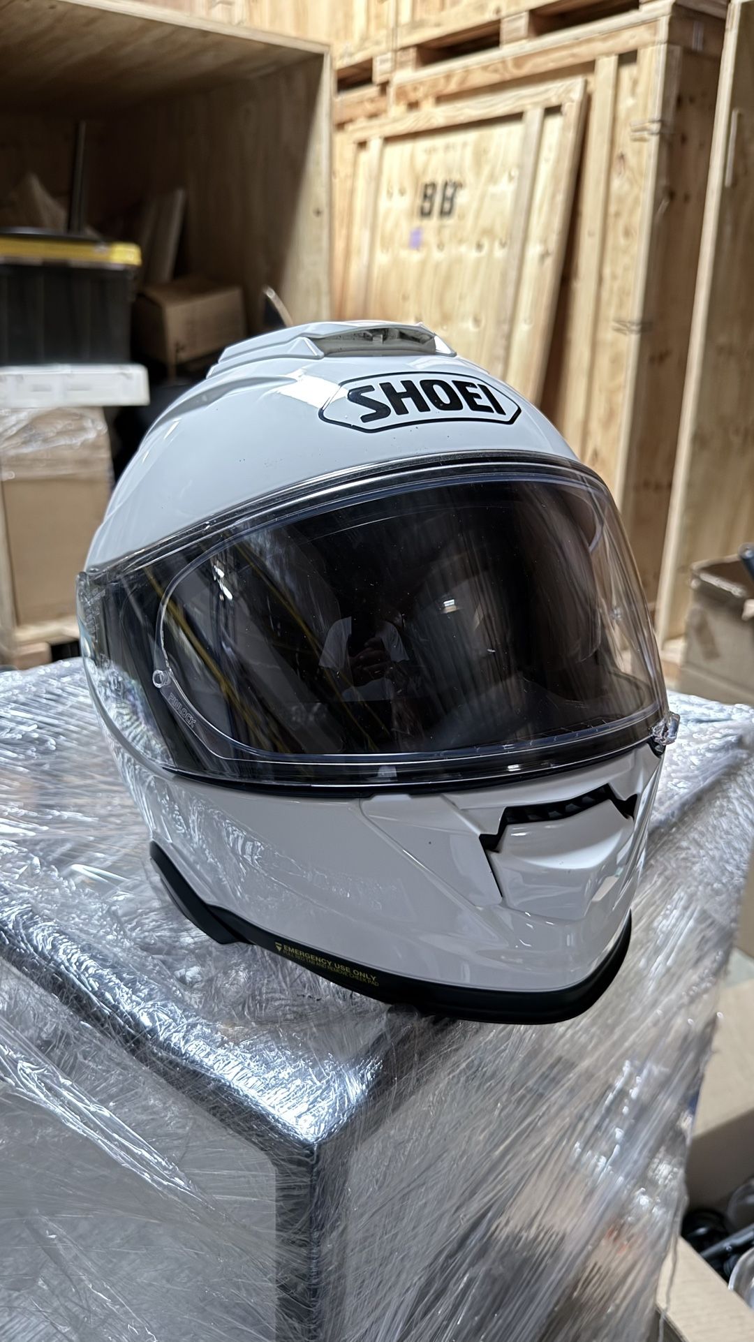 SHOEI GT AIR 2 with SENA Bluetooth, Size M