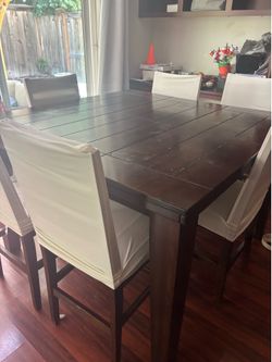 **Moving Sale** Dark Wood Dining Table