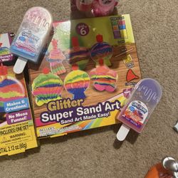 Sand Art, And Two Slime Bundles