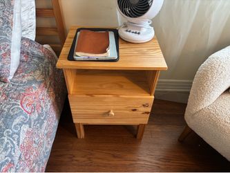 IKEA twin set bed side tables/nightstand