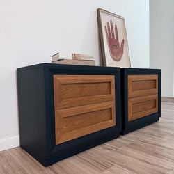 Beautiful Restored Nightstand Set By Thomasville 26”L x 16”W x 22.5”H