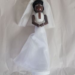 African American Bride Nutcracker 