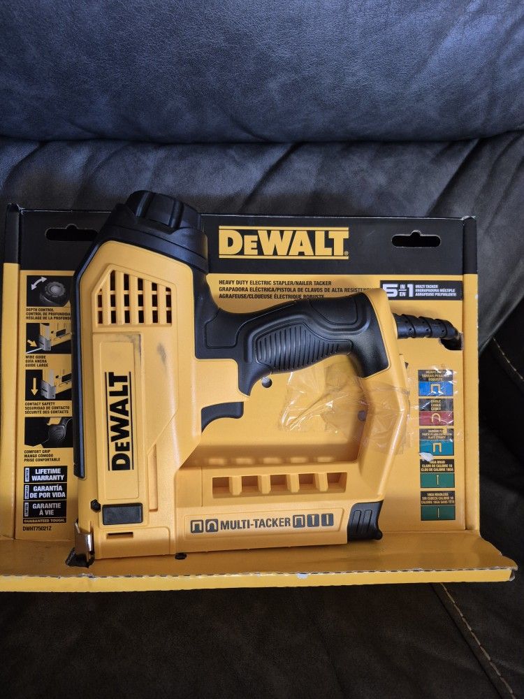 Brand New DeWalt Nail & Stapler Gun bought this for a project but never used it. $50 obo