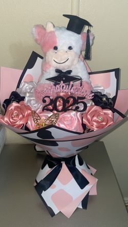 Graduation bouquet/ eternal roses / Rosas eternas