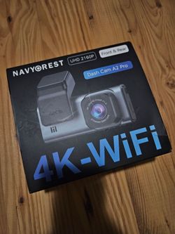 Navycrest A2 Pro 4K WiFi Dash Cam