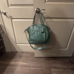 Coach vintage Ashley green Bag 