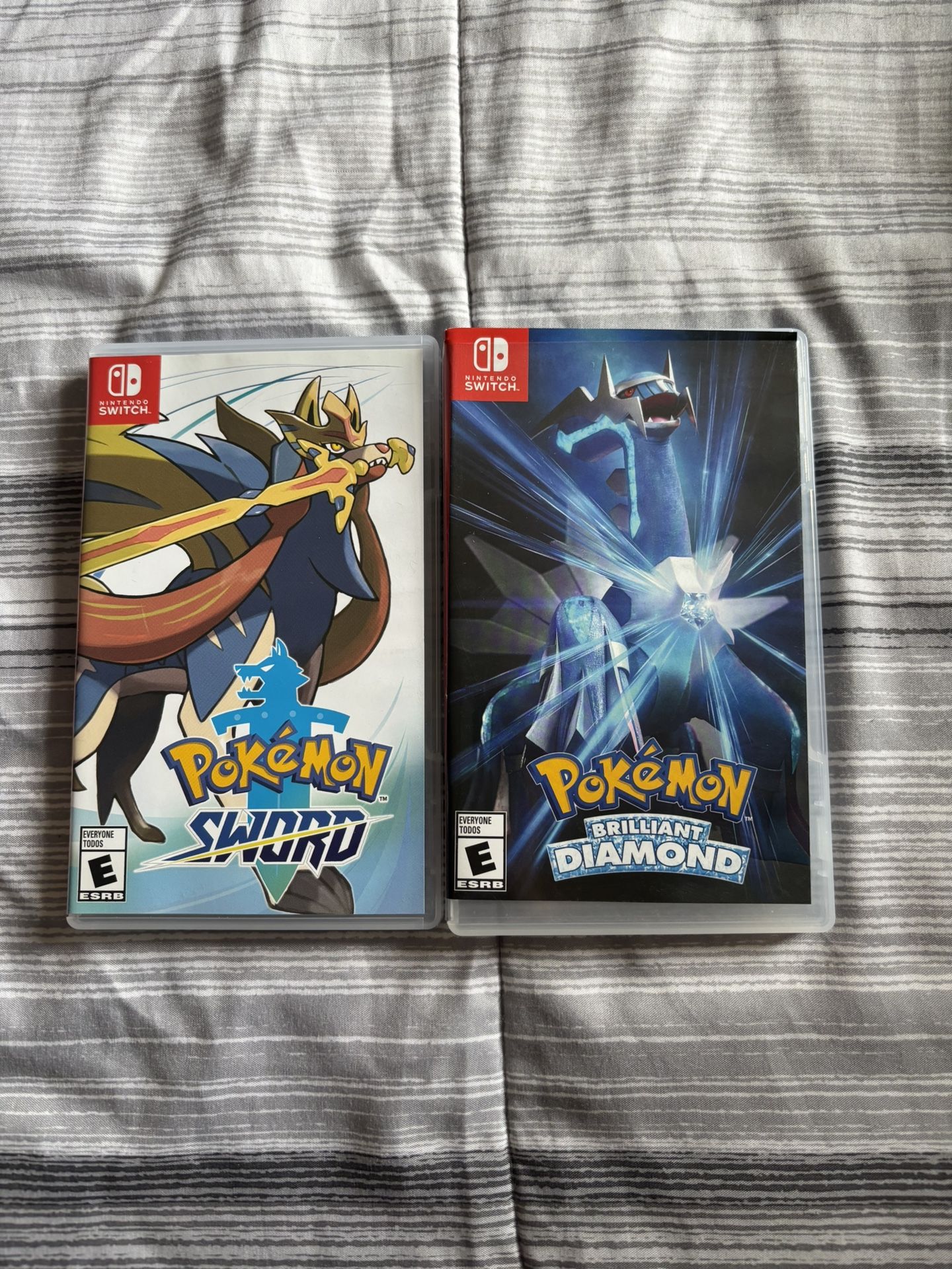 Nintendo Switch Pokémon Sword and Pokemon Diamond Video games