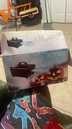 LED Fog Machine with Colored Lights