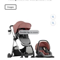 Babygirl Carseat & Stroller 