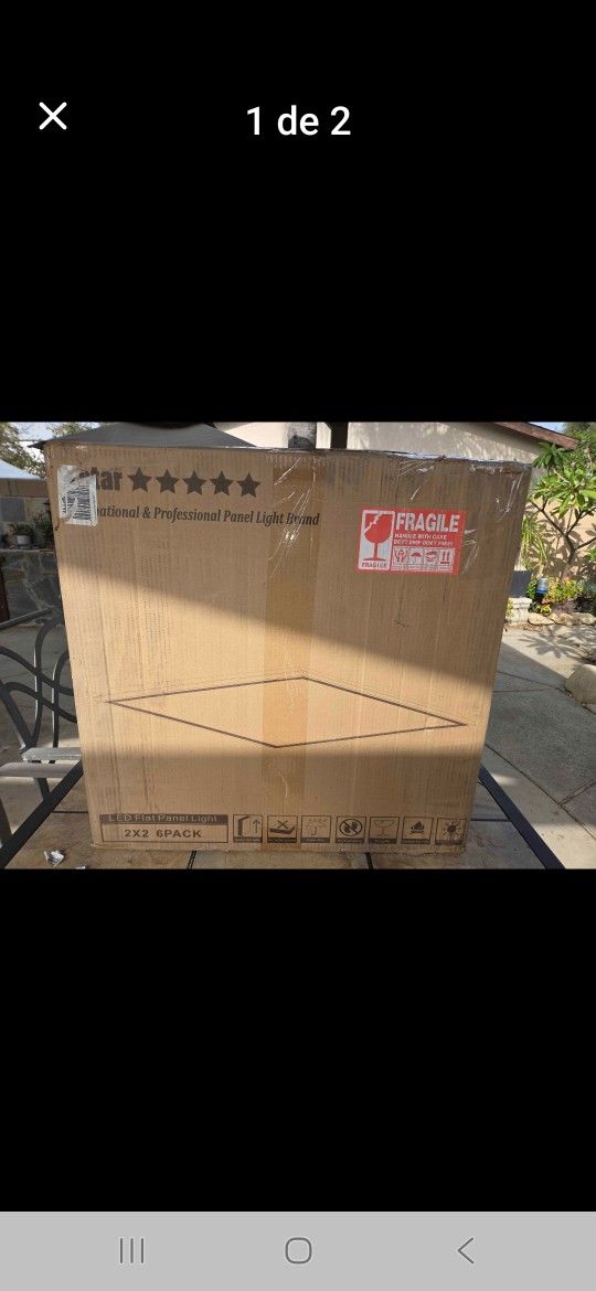 Led Flat Panel Light 2x2 6 Pack