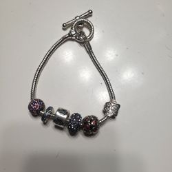 Bracelet With Mostly Panorama Charms
