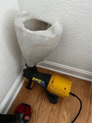 Wagner PowerTex Texture Sprayer – Wall and Ceiling Hopper Gun
