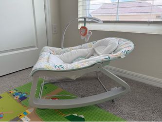 Ingenuity Keep Cozy 3-in-1 Grow with Me Vibrating Baby Bouncer Seat & Infant to Toddler Rocker