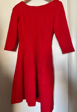 Just Taylor Red Dress Size 4 Small S
