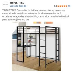 Camas Individuales Con Escritorio/ Twin Bed With Desk