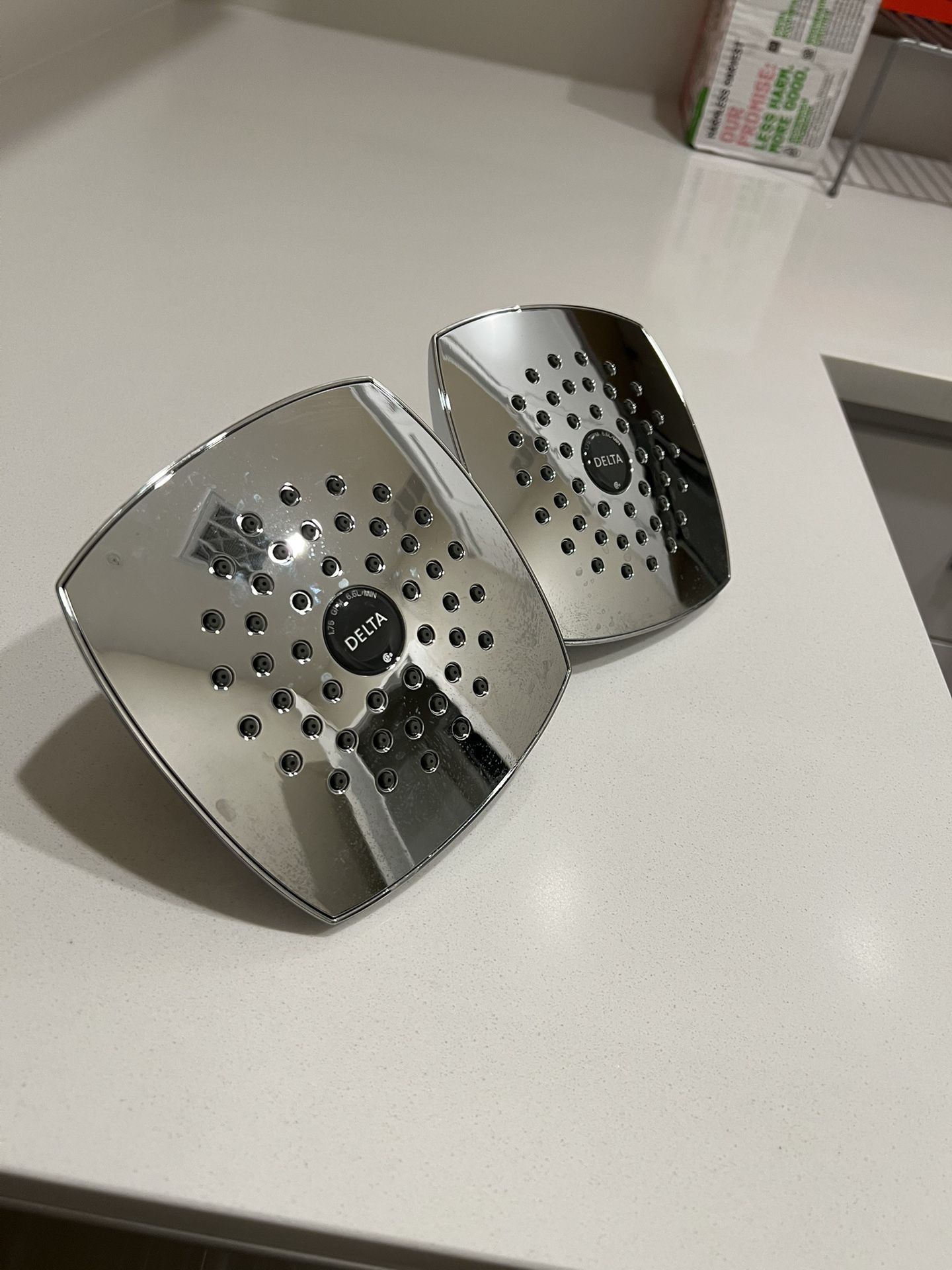 Delta Faucet Single-Spray Touch Clean Shower Head, Chrome