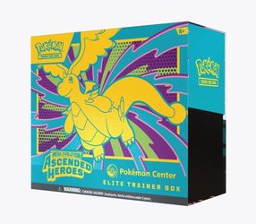 Ascended Heroes Pokemon Center Elite Trainer Box (Exclusive) - ME: Ascended Heroes (ASC)