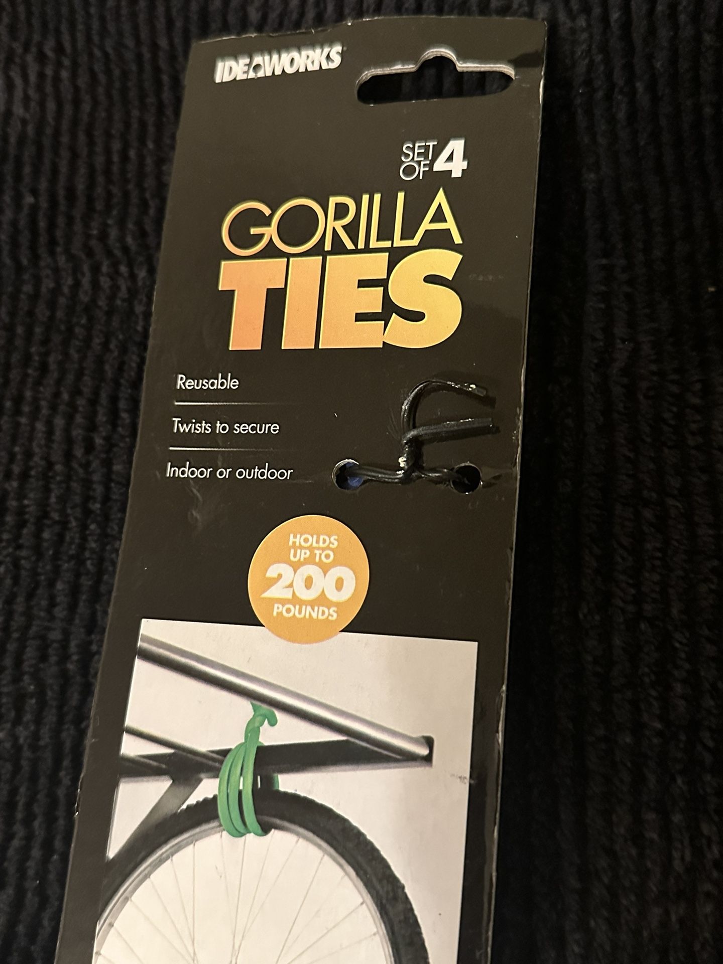 GORILLA TIES SET OF 4 for Sale in Houston, TX - OfferUp