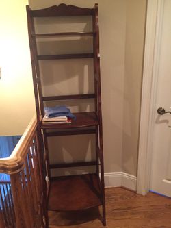 Decorative Wood Furniture -Has 5 shelves