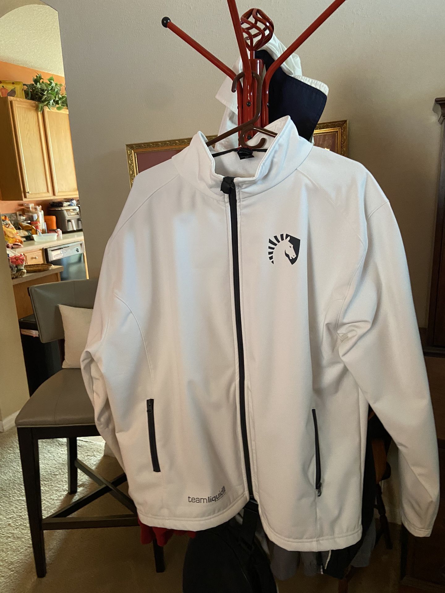 Team Liquid White Bomber Jacket 2XL