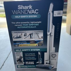 Shark Wandvac Self-Empty System Cordless Stick Vacuum Cleaner with HEPA Self-Empty Base, WS640AE