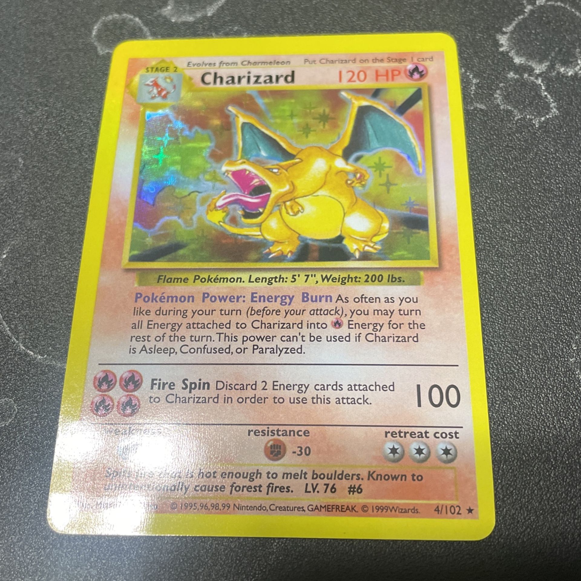 Charizard Copy Card