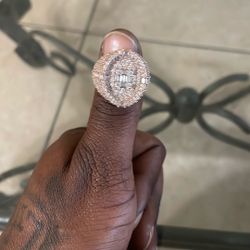 14k Natural Diamond Ring