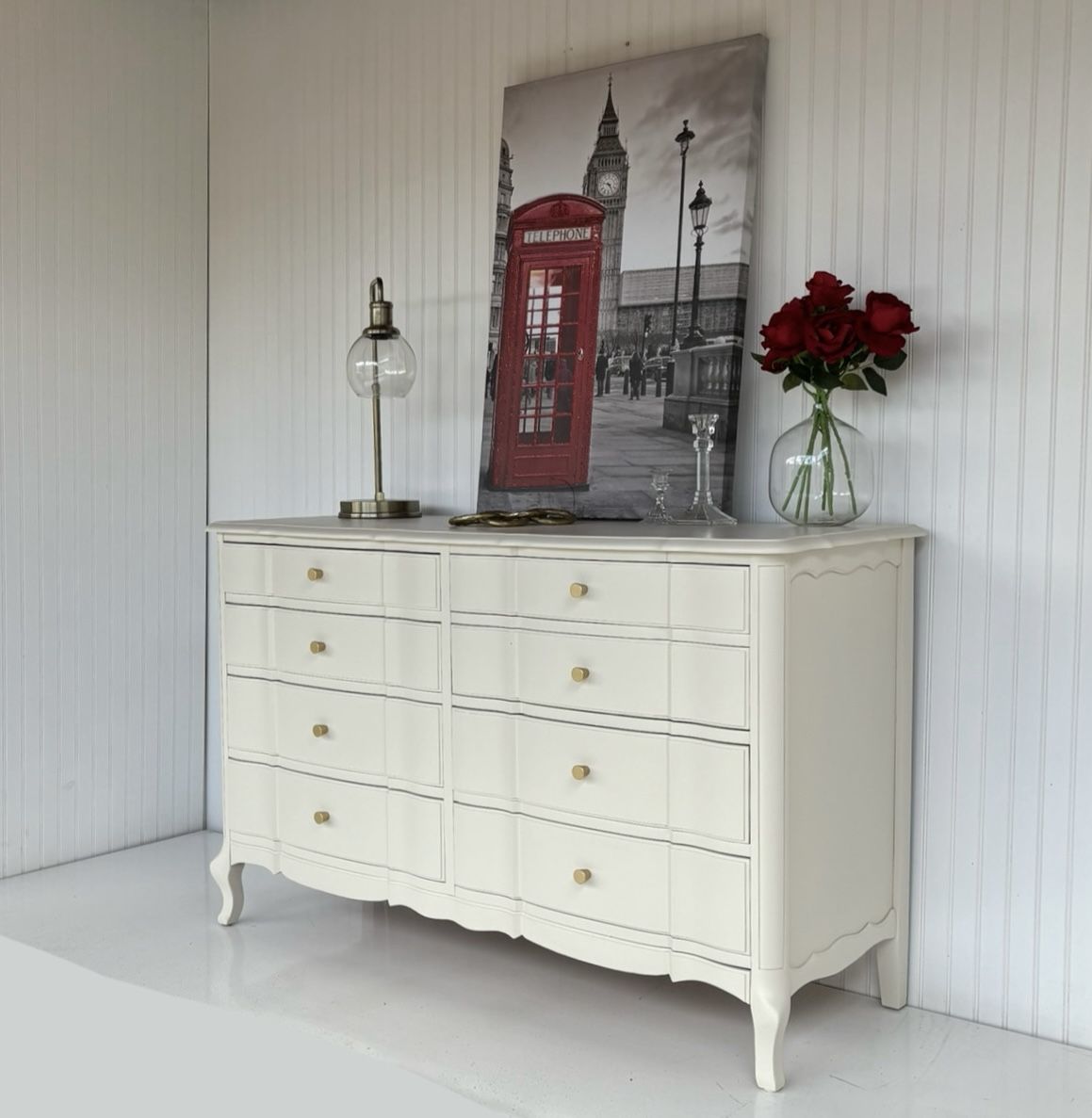 French Provincial Dresser - Bedroom Set - Dresser Set - Credenza - Chest Of Drawers