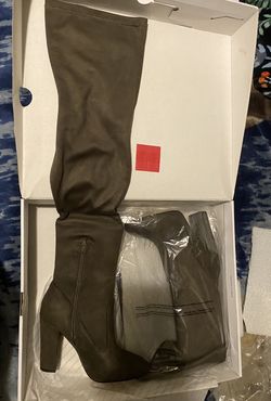 Women’s Aldo Dark Grey Boots Long Size 7.5