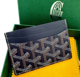 Gy Navy Blue Card Holder