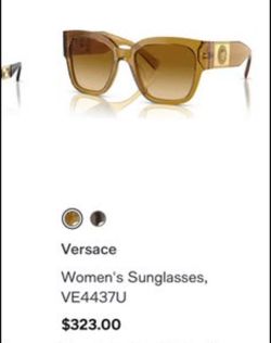 Original Women Versace Sunglasses