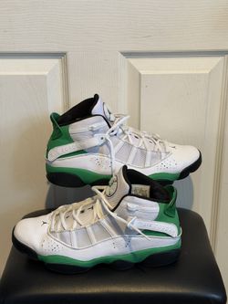 Jordan 6 Rings Lucky Green
