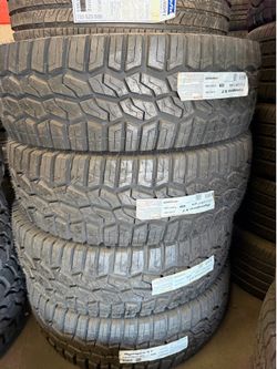 LT 37/12,50/R17 marca HANKOOK XT las 4 llantas nuevas instaladas y balanceadas