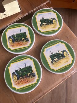 John Deere Legends Ceramic Coasters Set of 4