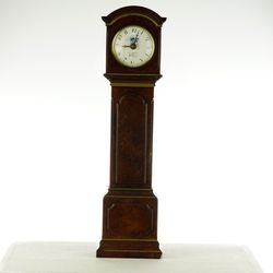 🔥 Vintage Ja Bucknell Crediton Mini Grandfather Clock Case Made in England