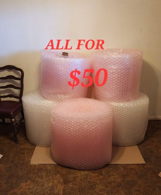 Bubble Wrap Size -1/2 Inches ( Large ) $50