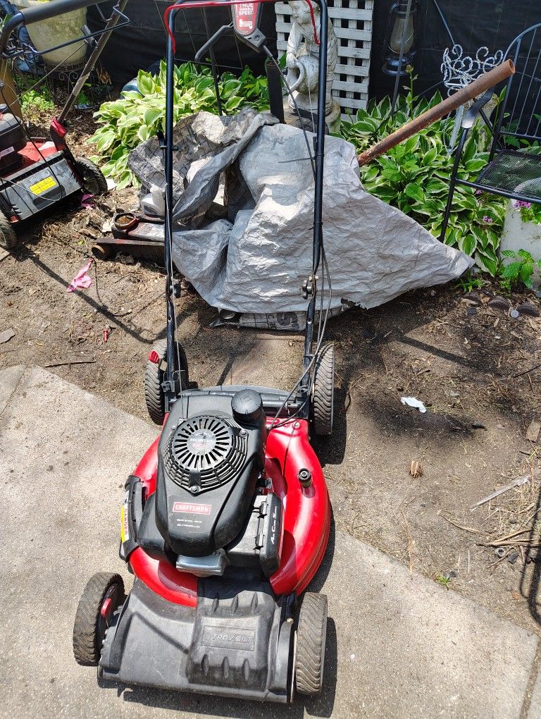 Craftsman and Toro Self Propelled Lawnmower