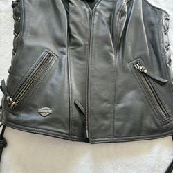 Harley Davidson Women’s Leather Vest