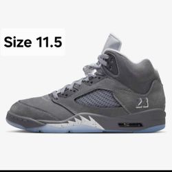 Air Jordan 5 Retro "Wolf Grey" size 11.5