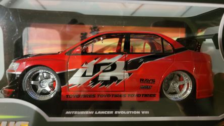 Mitsubishi Lancer Evolution VIII Die-Cast Model Car